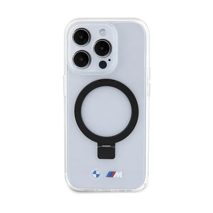 BMW žiedo stovas M kolekcija MagSafe – dėklas, skirtas iPhone 15 Pro (skaidrus)
