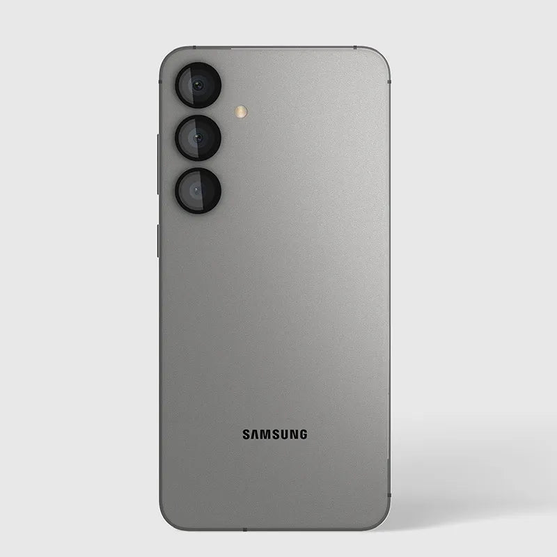 Case-Mate aliuminio žiedinis objektyvo apsauga – apsauginis stiklas, skirtas Samsung Galaxy S24+ kameros objektyvui (juoda)