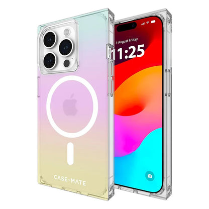 Case-Mate BLOX MagSafe – „iPhone 15 Pro“ dėklas („Rainbow Frosting“)