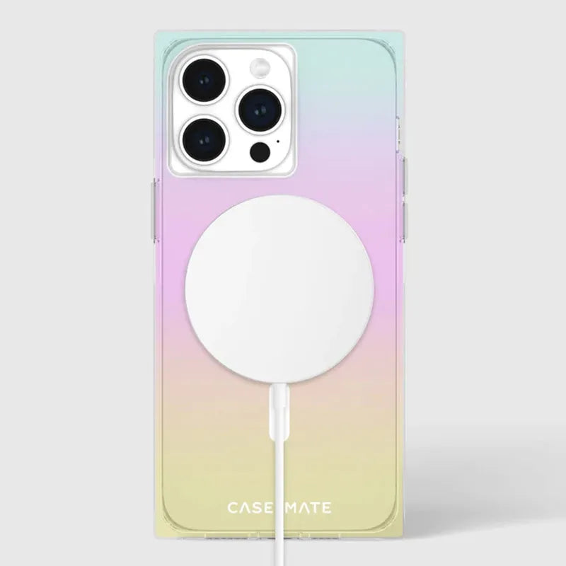 Case-Mate BLOX MagSafe – „iPhone 15 Pro Max“ dėklas („Rainbow Frosting“)