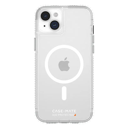 Case-Mate Itin tvirtas su D3O MagSafe – iPhone 15 Plus dėklas (Skaidrus)