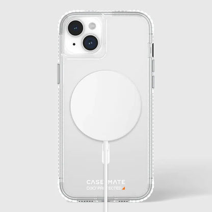 Case-Mate Itin tvirtas su D3O MagSafe – iPhone 15 Plus dėklas (Skaidrus)