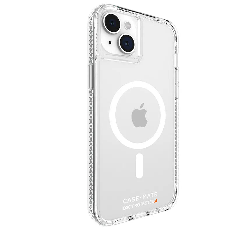 Case-Mate Itin tvirtas su D3O MagSafe – iPhone 15 Plus dėklas (Skaidrus)
