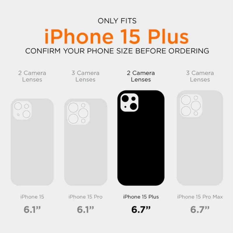 Case-Mate Itin tvirtas su D3O MagSafe – iPhone 15 Plus dėklas (Skaidrus)