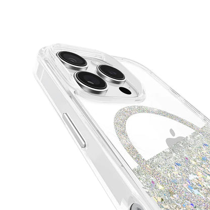 Case-Mate Karat MagSafe – Dėklas iPhone 16 Pro (Holografinis Muilo Burbulas)
