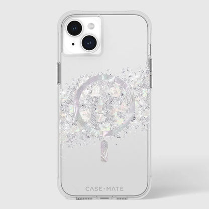 Case-Mate Karat MagSafe – iPhone 15 Plus dėklas su perlamutru („A Touch of Pearl“)
