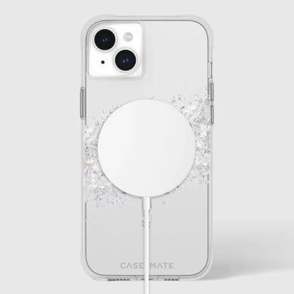 Case-Mate Karat MagSafe – iPhone 15 Plus dėklas su perlamutru („A Touch of Pearl“)