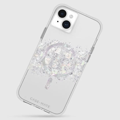 Case-Mate Karat MagSafe – iPhone 15 Plus dėklas su perlamutru („A Touch of Pearl“)