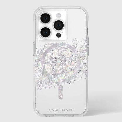 Case-Mate Karat MagSafe – iPhone 15 Pro dėklas su perlamutru („Perlo prisilietimas“)