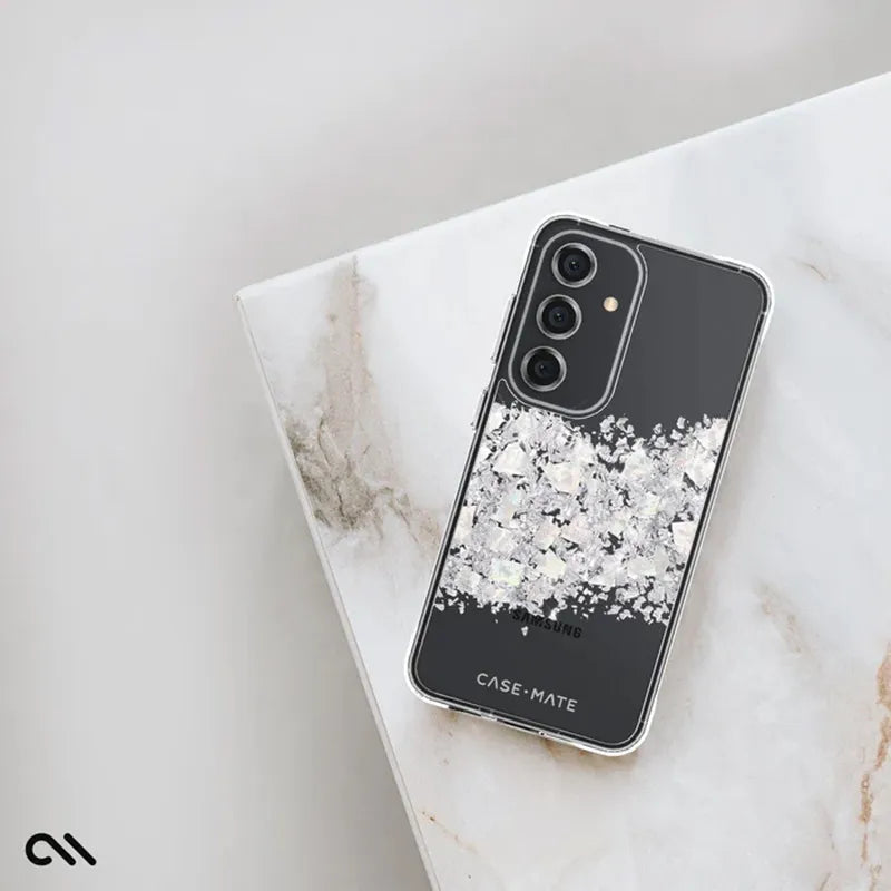 Case-Mate Karat – „Samsung Galaxy S24“ dėklas, dekoruotas perlamutru („A Touch of Pearl“)