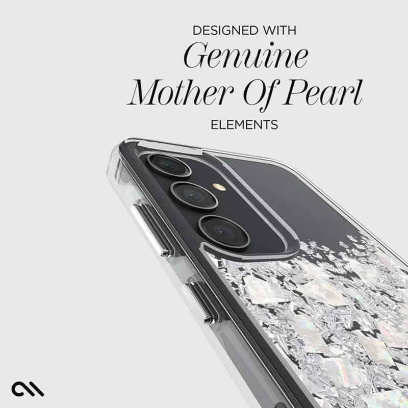 Case-Mate Karat – „Samsung Galaxy S24“ dėklas, dekoruotas perlamutru („A Touch of Pearl“)