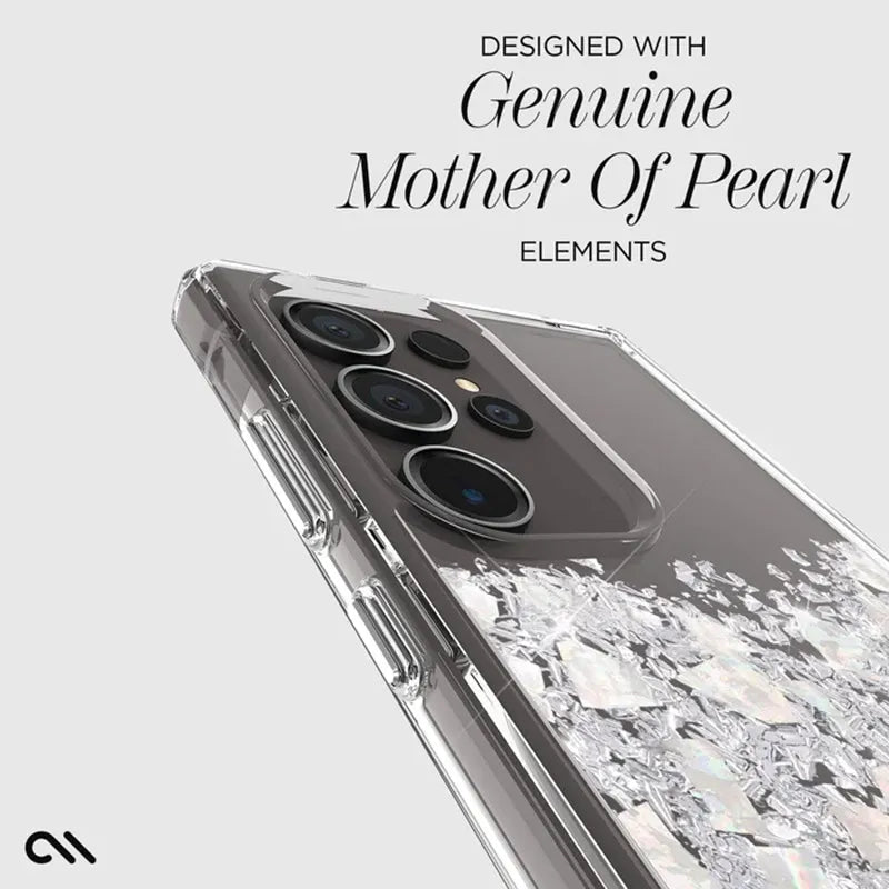 Case-Mate Karat - "Samsung Galaxy S24 Ultra" dėklas, dekoruotas perlamutru (A Touch of Pearl)