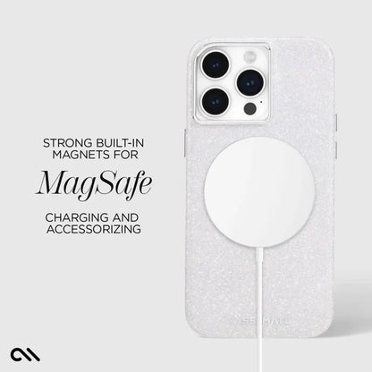 Case-Mate Shimmer MagSafe – dėklas iPhone 15 Pro Max (vaivorykštinis)