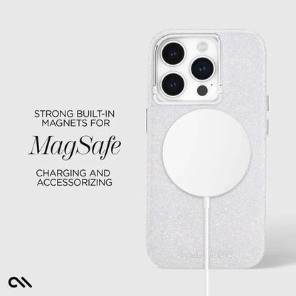 Case-Mate Shimmer MagSafe – dėklas iPhone 15 Pro (vaivorykštinis)