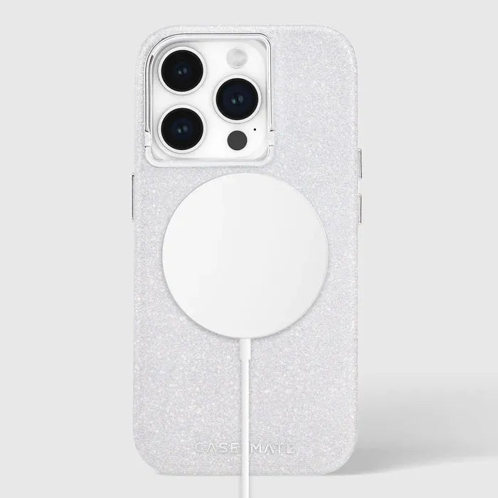 Case-Mate Shimmer MagSafe – dėklas iPhone 15 Pro (vaivorykštinis)