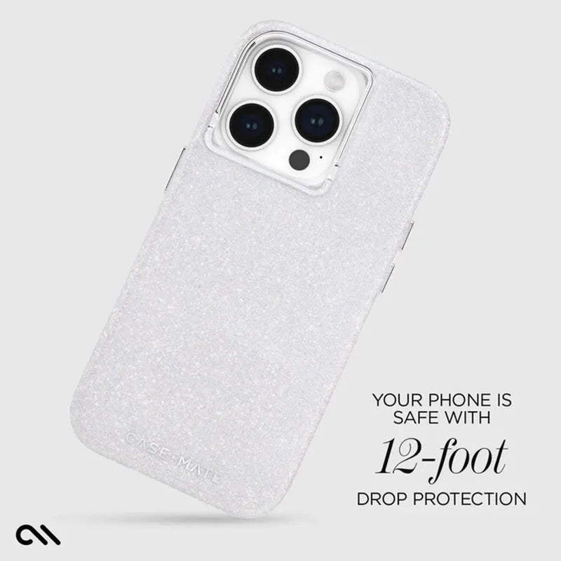 Case-Mate Shimmer MagSafe – dėklas iPhone 15 Pro (vaivorykštinis)