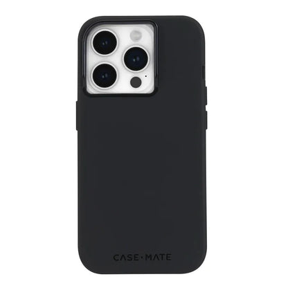 Case-Mate Silicone MagSafe - iPhone 15 Pro dėklas (juodas)