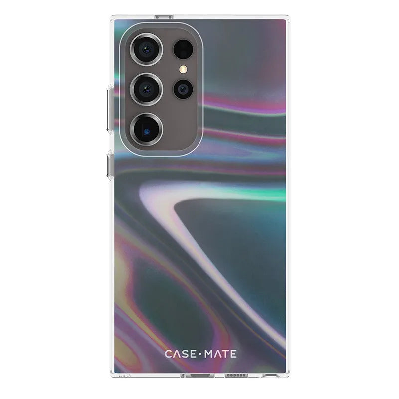 Case-Mate Soap Bubble – dėklas, skirtas „Samsung Galaxy S24 Ultra“ (perlamutrinis)