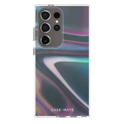 Case-Mate Soap Bubble – dėklas, skirtas „Samsung Galaxy S24 Ultra“ (perlamutrinis)