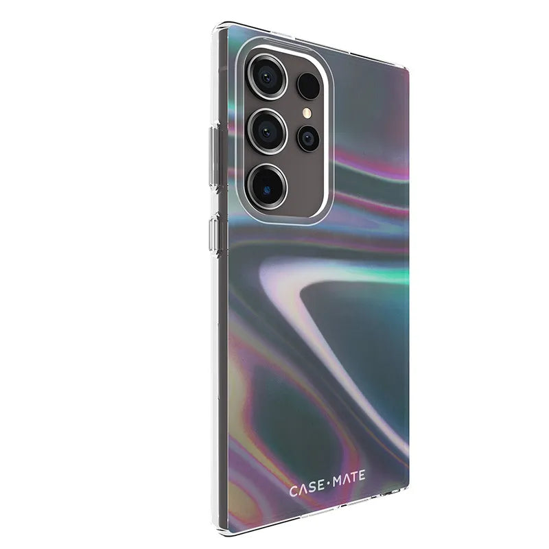 Case-Mate Soap Bubble – dėklas, skirtas „Samsung Galaxy S24 Ultra“ (perlamutrinis)