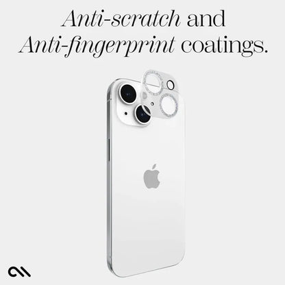 Case-Mate Sparkle lęšių apsauga – apsauginis stiklas iPhone 15 / iPhone 15 Plus kamerai (Twinkle)