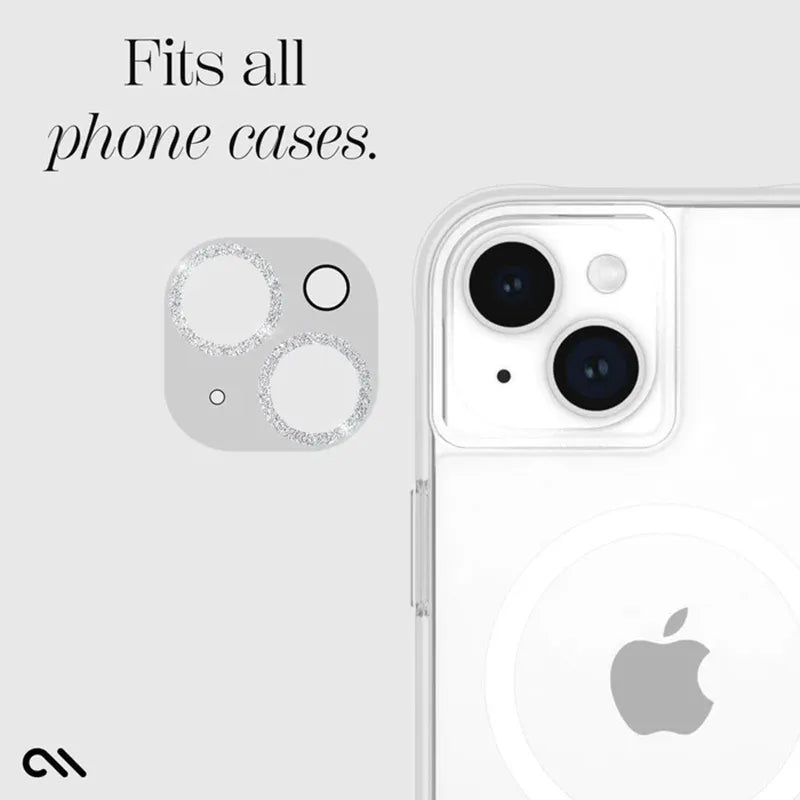 Case-Mate Sparkle lęšių apsauga – apsauginis stiklas iPhone 15 / iPhone 15 Plus kamerai (Twinkle)