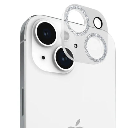Case-Mate Sparkle lęšių apsauga – apsauginis stiklas iPhone 15 / iPhone 15 Plus kamerai (Twinkle)