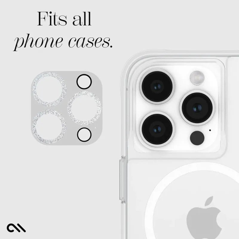 Case-Mate Sparkle lęšių apsauga – apsauginis stiklas „iPhone 15 Pro“ / „iPhone 15 Pro Max“ kamerai („Twinkle“)