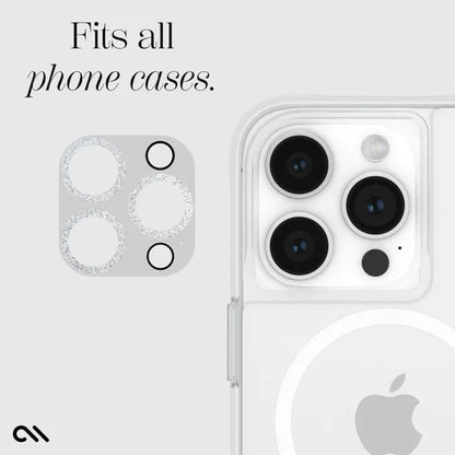 Case-Mate Sparkle lęšių apsauga – apsauginis stiklas „iPhone 15 Pro“ / „iPhone 15 Pro Max“ kamerai („Twinkle“)