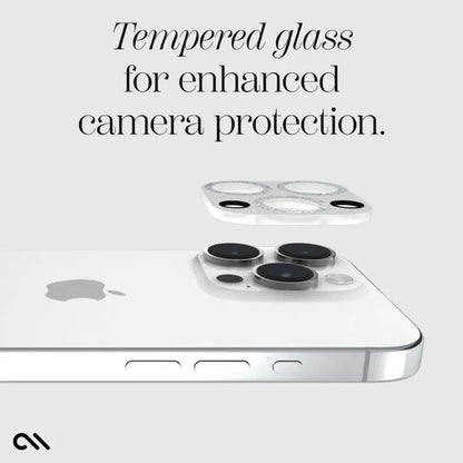 Case-Mate Sparkle lęšių apsauga – apsauginis stiklas „iPhone 15 Pro“ / „iPhone 15 Pro Max“ kamerai („Twinkle“)