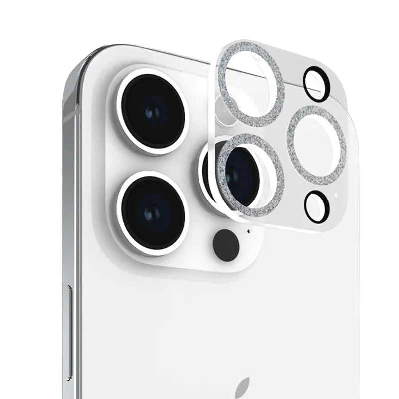 Case-Mate Sparkle lęšių apsauga – apsauginis stiklas „iPhone 15 Pro“ / „iPhone 15 Pro Max“ kamerai („Twinkle“)