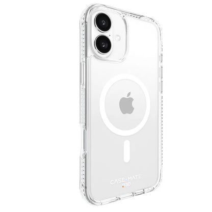 Case-Mate Tough D3O MagSafe – dėklas, skirtas „iPhone 16 Plus“ (skaidrus)