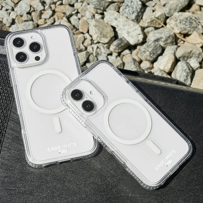 Case-Mate Tough D3O MagSafe – dėklas, skirtas „iPhone 16 Plus“ (skaidrus)
