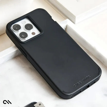 Case-Mate Tough Duo – „iPhone 15 Pro“ dėklas (juodas)