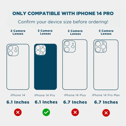 Case-Mate Tough Plus MagSafe - „iPhone 14 Pro“ dėklas (La La Lavender)