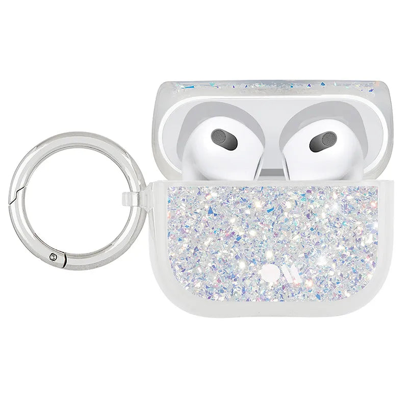 Case-Mate Twinkle – dėklas, skirtas „AirPods 3“ (žvaigždžių dulkės)