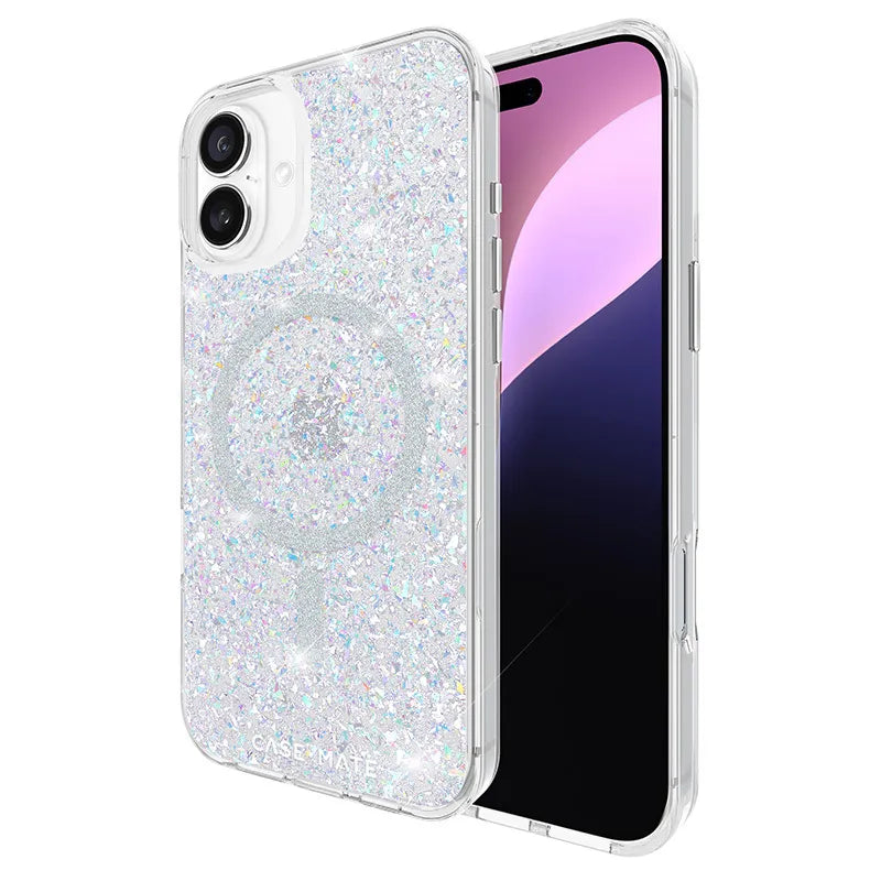 Case-Mate Twinkle MagSafe – dėklas iPhone 16 Plus (Disco)