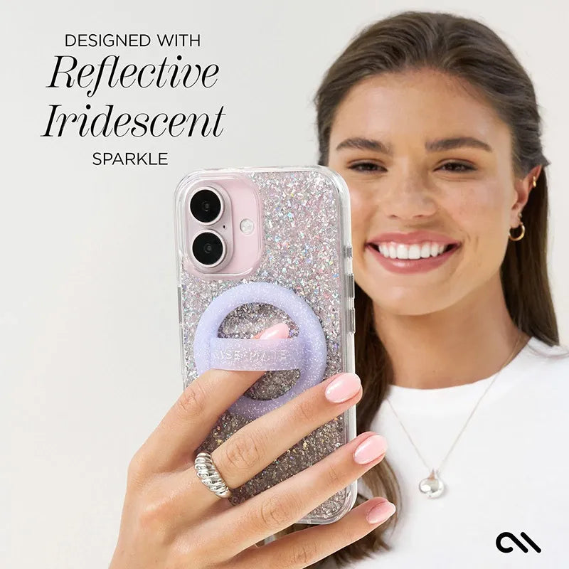 Case-Mate Twinkle MagSafe – dėklas iPhone 16 Plus (Disco)