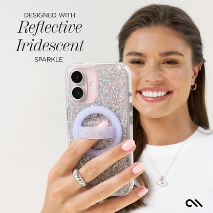 Case-Mate Twinkle MagSafe – dėklas iPhone 16 Plus (Disco)