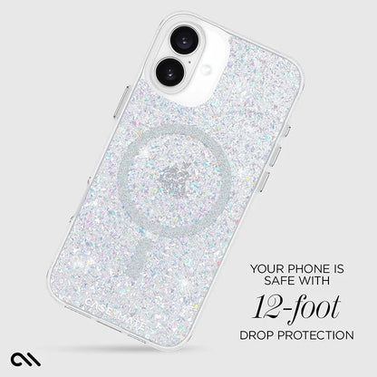 Case-Mate Twinkle MagSafe – dėklas iPhone 16 Plus (Disco)