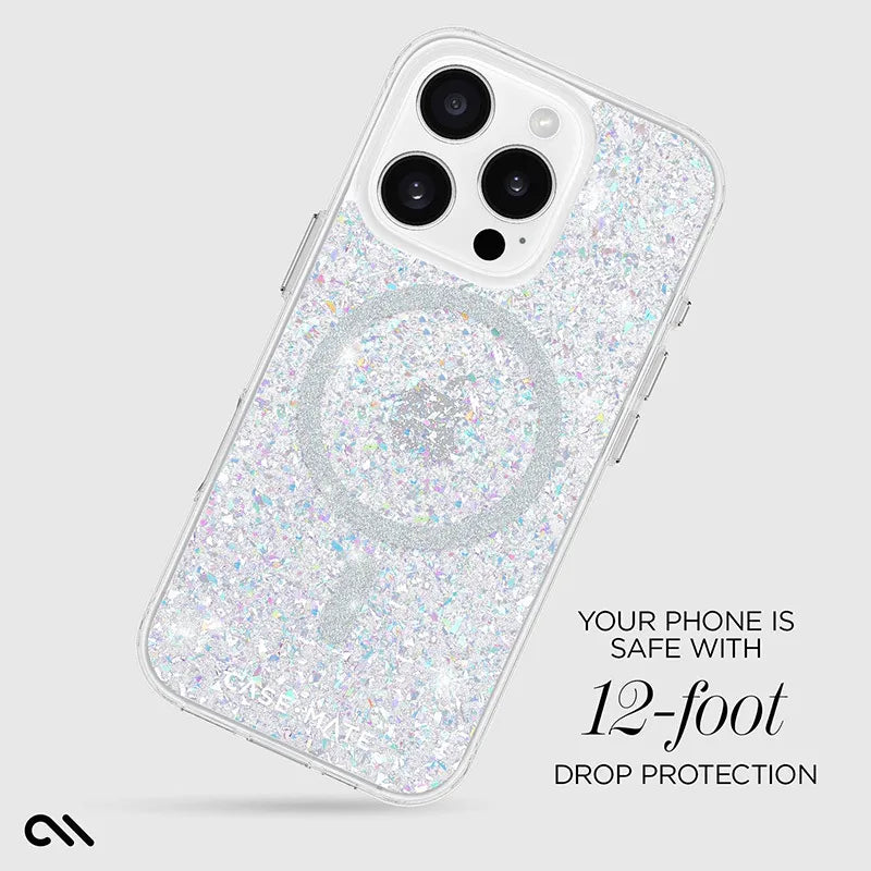 Case-Mate Twinkle MagSafe – dėklas iPhone 16 Pro (Disco)