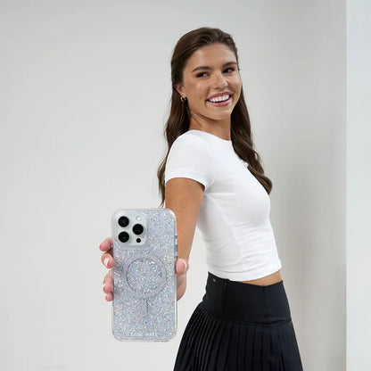 Case-Mate Twinkle MagSafe – dėklas iPhone 16 Pro (Disco)