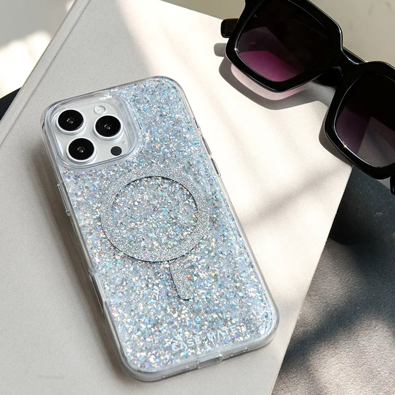 Case-Mate Twinkle MagSafe – dėklas iPhone 16 Pro (Disco)