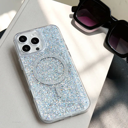 Case-Mate Twinkle MagSafe – dėklas iPhone 16 Pro (Disco)