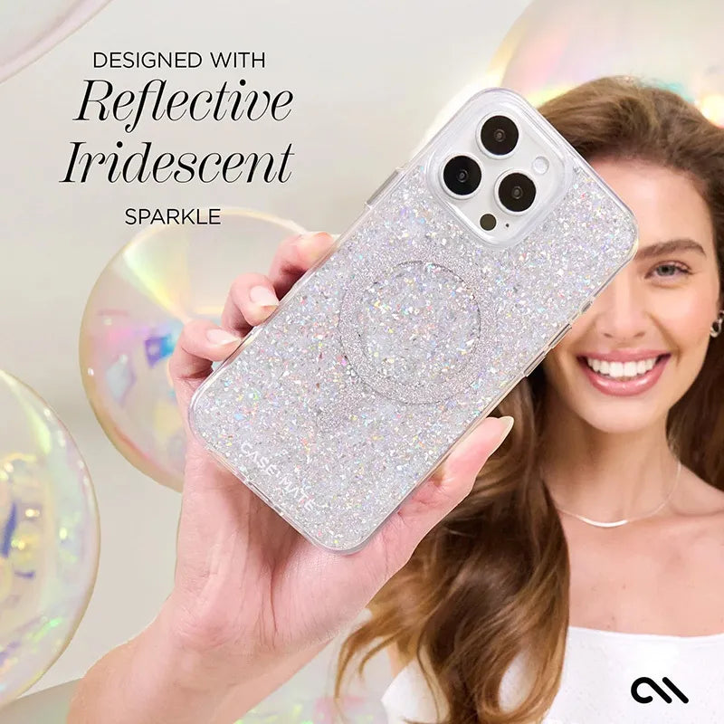 Case-Mate Twinkle MagSafe – dėklas iPhone 16 Pro (Disco)