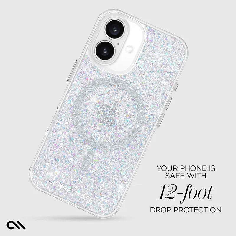 Case-Mate Twinkle MagSafe – „Disco“ dėklas, skirtas „iPhone 16“