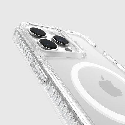 Case-Mate Ultra Tough + D3O MagSafe – „iPhone 15 Pro Max“ dėklas (skaidrus)