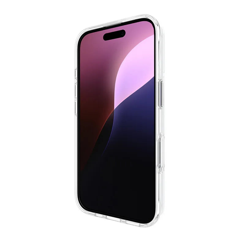 Case-Mate Waterfall MagSafe – dėklas, skirtas iPhone 16 (sidabrinis)