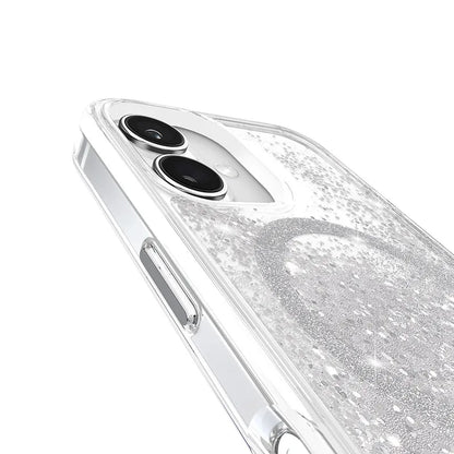 Case-Mate Waterfall MagSafe – dėklas, skirtas iPhone 16 (sidabrinis)