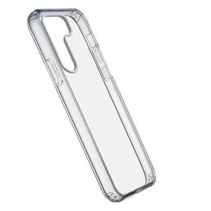 Cellularline Clear Strong – Samsung Galaxy S23+ dėklas su antibakterine apsauga (permatomas)